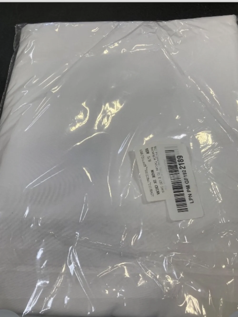 Classic Polyester Tablecloth Washable Rectangular 70x120” WHITE